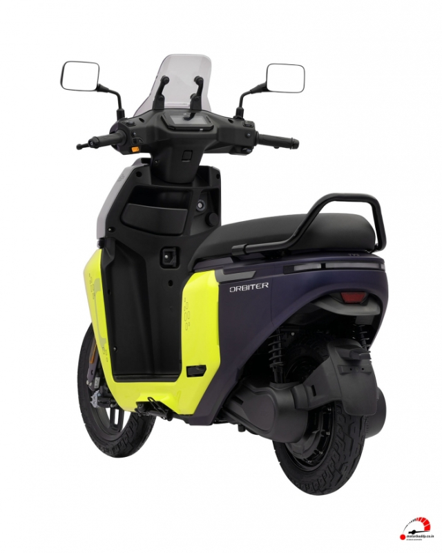TVS vua ra mat Orbiter Mau xe dien hinh hop co gia ban chi 26 trieu Dong di duoc 158 km - 8