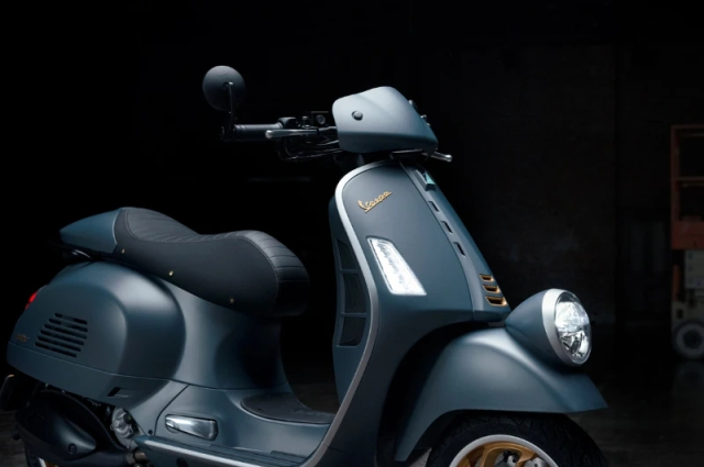 Vespa GTV 300 phien ban dac biet Officina 8 ra mat thi truong Viet Nam voi so luong cuc it - 5