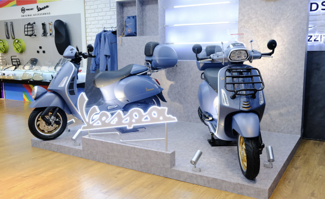 Vespa GTV 300 phien ban dac biet Officina 8 ra mat thi truong Viet Nam voi so luong cuc it - 11
