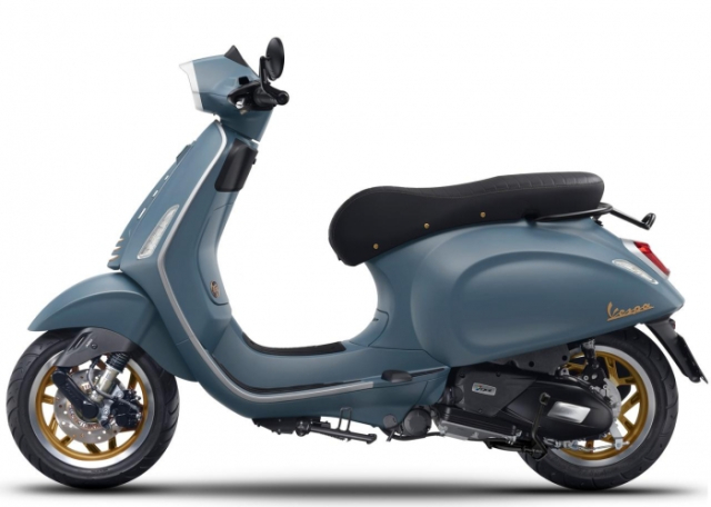 Vespa Sprint 150 ban dac biet OFFICINA 8 vua ra mat tai Nhat voi gia chi 93 trieu Dong - 6