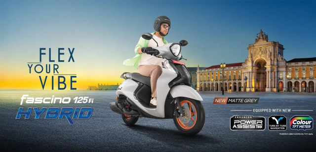 Yamaha Fascino 125 Fi Hybrid 2026 vua ra mat o An Do voi muc gia kho tin chi 21 trieu Dong - 11