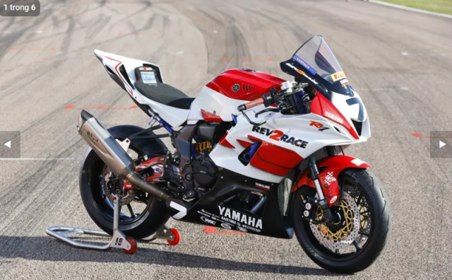 Yamaha R7 doc ban voi lop ao OW02 ky uc song lai tren duong dua - 3