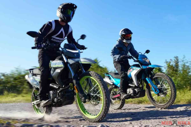 CFMOTO CFLite 250Dual Chiec xe da dung co gia chua bang SH Mode dang de cho doi - 9