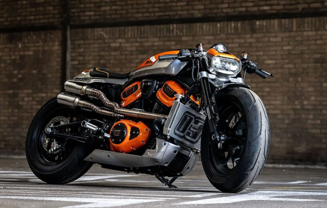 CNCPT Moto va bo kit bien hinh cho Harley Pan America Sportster S co dang de xuong tien - 7