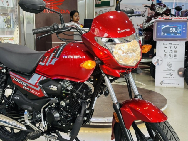 Hinh anh thuc te xe con tay Honda Shine 100 DX 2026 vua ve dai ly voi gia ban chi 19 trieu dong - 6