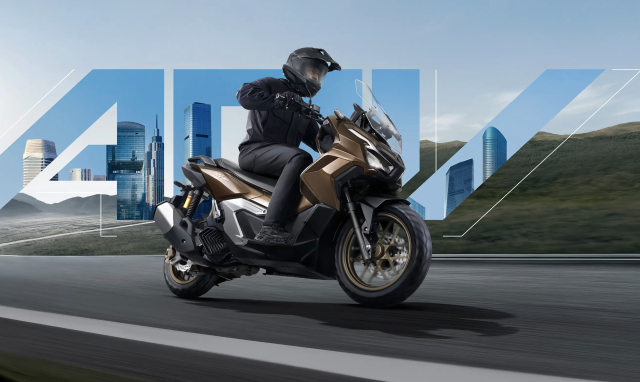 Honda ADV 160 2026 trinh lang Nang cap ngoai hinh bo sung man hinh TFT va cong nghe RoadSync - 2