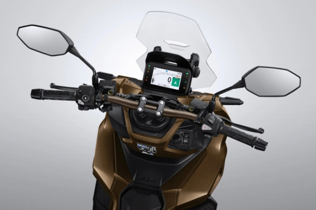 Honda ADV 160 2026 trinh lang Nang cap ngoai hinh bo sung man hinh TFT va cong nghe RoadSync - 4