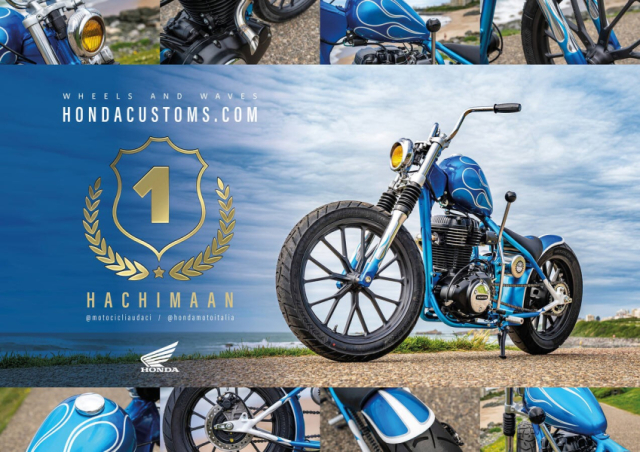 Honda Customs 2025 Hachimaan khi Bobber Y hoa quyen tinh than Nhat - 3