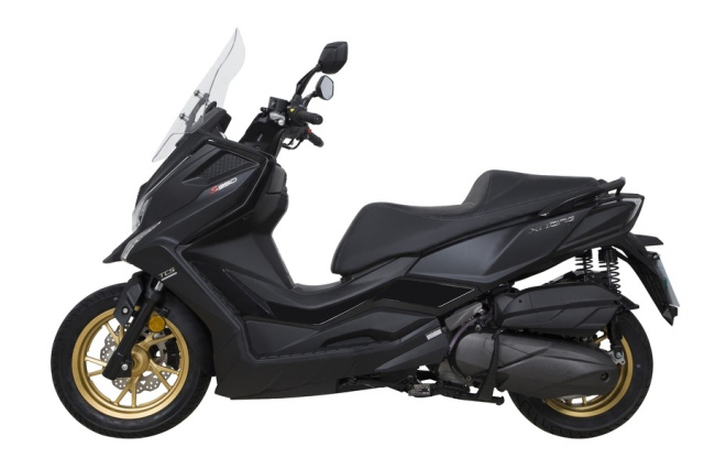 Kham pha Kymco S350 phien ban Black Warrior sieu ngau voi gia ban chi hon tram trieu dong - 3