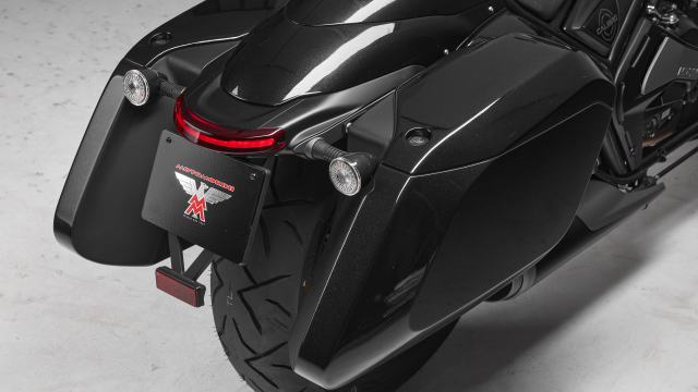 Moto Morini Calibro Bagger ra mat Khi phong cach Y hoa vao chat di duong dai - 6