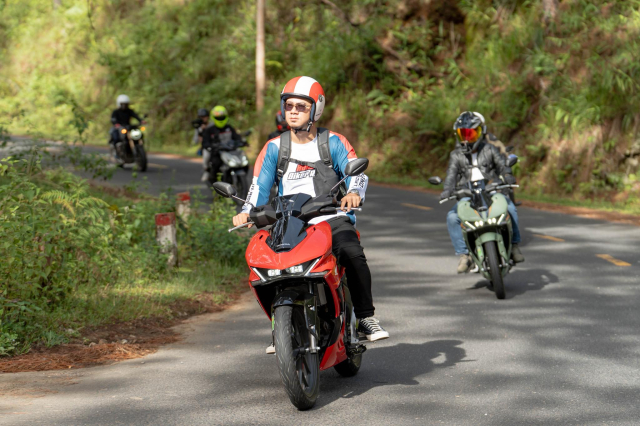 Nhin lai hanh trinh Honda Biker Rally Da Lat 3 ngay Hon 600 biker Chung mot tinh than - 18