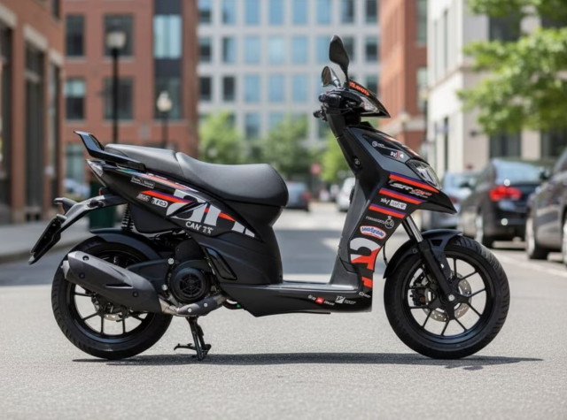 Phiên bản đặc biệt aprilia sr-gp replica 175 trình làng với giá bán chỉ từ 31 triệu đồng - 3