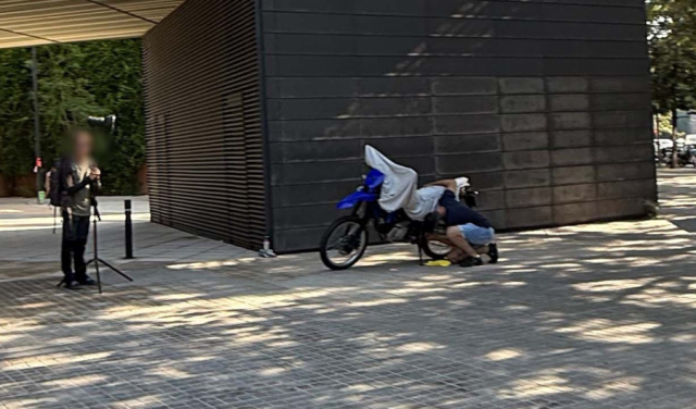 Yamaha chuan bi hoi sinh dong xe dia hinh nho Serow - 3