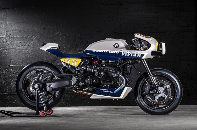 BMW R12 nineT do NOS cua VTR Customs Khi chat choi va dam me gap nhau - 3