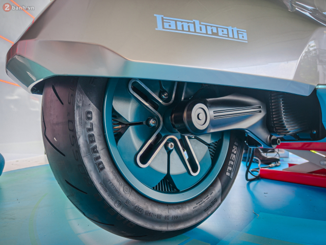 Chi tiet mau xe ga dien Lambretta Elettra vua xuat hien o Viet Nam co gi dac biet - 20