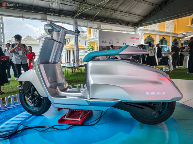 Chi tiet mau xe ga dien Lambretta Elettra vua xuat hien o Viet Nam co gi dac biet - 27