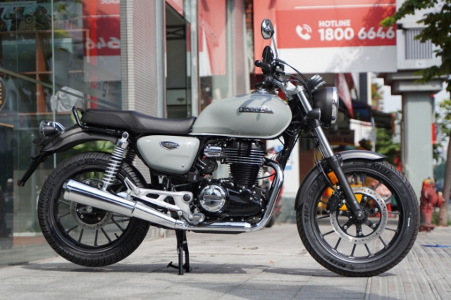 Hinh anh thuc te cua Honda CB350 Hness vua len ke tai cac dai ly o nuoc ta - 3