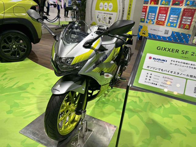 Hinh anh thuc te cua Suzuki Gixxer SF 250 FFV phien ban su dung xang sinh hoc 85 Ethanol - 3