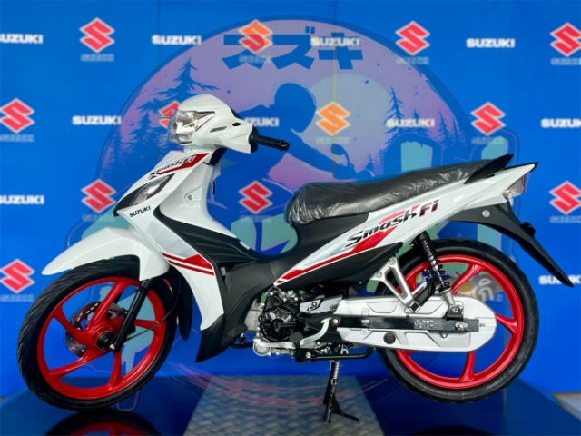 Hinh anh thuc te mau moi cua Suzuki Smash 115 Plus 2026 vua ve dai ly voi gia ban tu 35 trieu Dong - 3