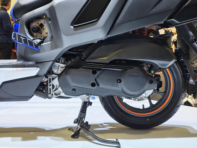 Hinh anh thuc te Yamaha H2 Buddy Porter chiec xe ga chay bang hydro tai Japan Mobility Show 2025 - 9