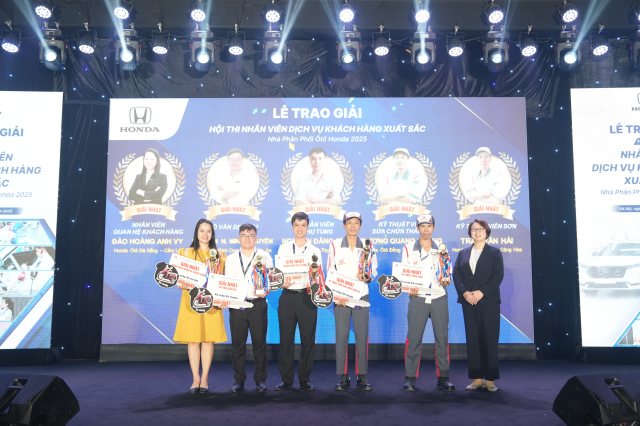 Honda Viet Nam to chuc thanh cong Hoi thi Nhan vien dich vu khach hang xuat sac - 3