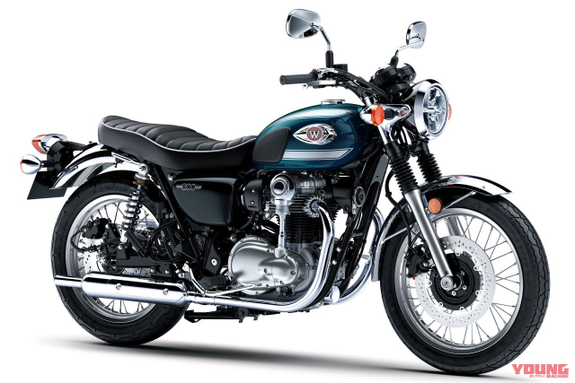 Kawasaki W800 2026 ra mat Chat co dien bat hu tro lai - 5