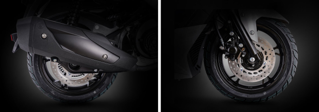 Kham pha Daytona Invador 125 ban ABSTCS doi trong kho nhan cua Honda PCX 125 tai troi Au - 8