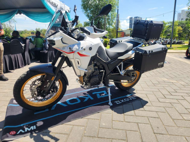 Kove 800X GT Lan gio moi cho anh em dam me Adventure Touring tai Malaysia - 16