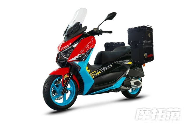 Ra mat xe tay ga 250cc chat nhu XMax nhung gia re ngang ngua Air Blade 160 - 3