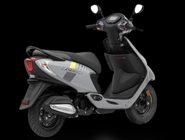 TVS tung ra phien ban moi cua Scooty Zest Mau xe ga co gia re ngang ngua Wave Alpha - 13