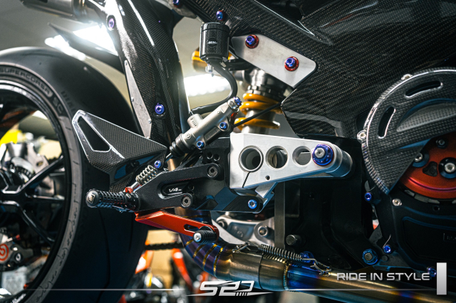 Choang ngop voi Yamaha Y16ZR do Phong cach Ducati Desmosedici Bagnaia Replica cua SPD Racing - 9