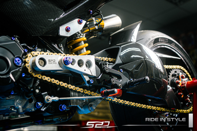 Choang ngop voi Yamaha Y16ZR do Phong cach Ducati Desmosedici Bagnaia Replica cua SPD Racing - 16