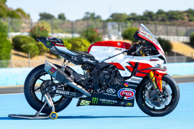 Yamaha R1 R9 khoac ao moi tai Jerez Khi di san 70 nam duoc danh thuc - 4