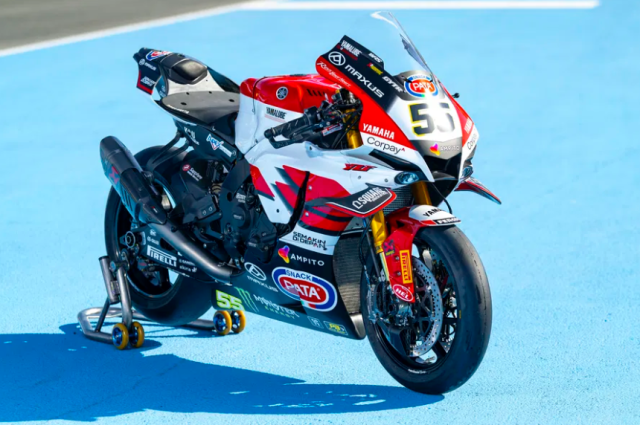 Yamaha R1 R9 khoac ao moi tai Jerez Khi di san 70 nam duoc danh thuc - 3