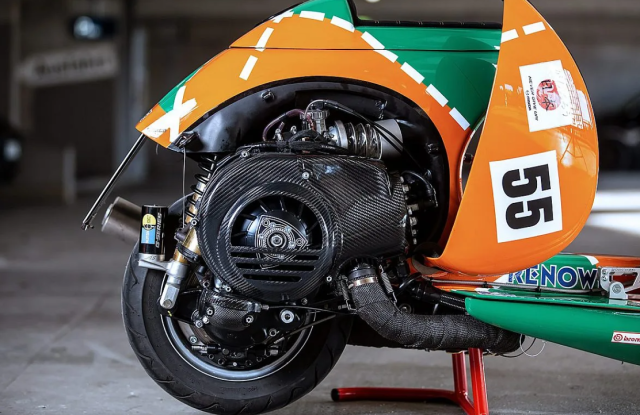 Chiem nguong ban do Vespa 787B Khi niem dam me hai banh cham vao huyen thoai Le Mans - 7