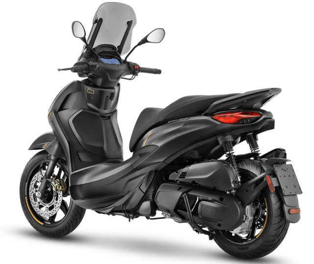 Chiem nguong Piaggio Beverly 25th Anniversary Dau an vang son cua 14 the ky phong cach Y - 9