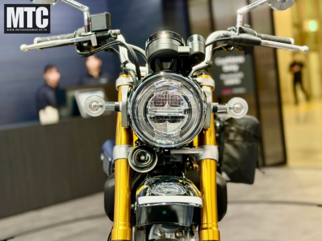 Honda gioi thieu phien ban tuy chinh Monkey 125 Custom tai hien hinh anh huyen thoai Z50 1976 - 5