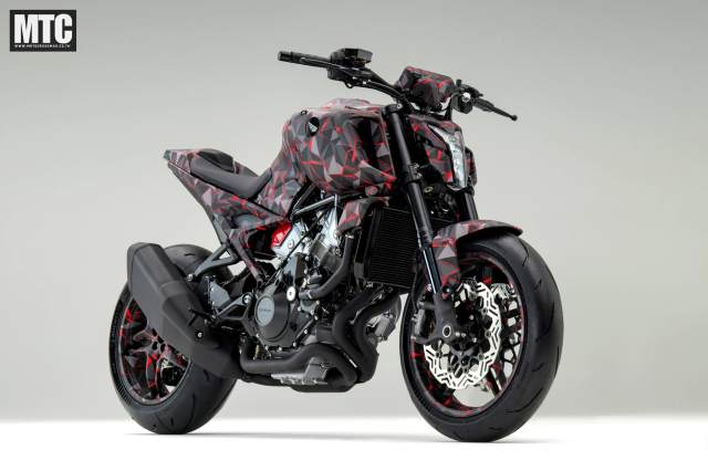 Honda V3R 900 Prototype Khi cong nghe nap dien dua dong co xang len mot tam cao moi - 11