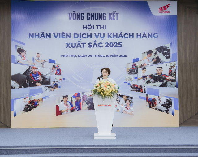 Honda Viet Nam to chuc hoi thi Nhan vien Dich vu khach hang xuat sac 2025 - 3