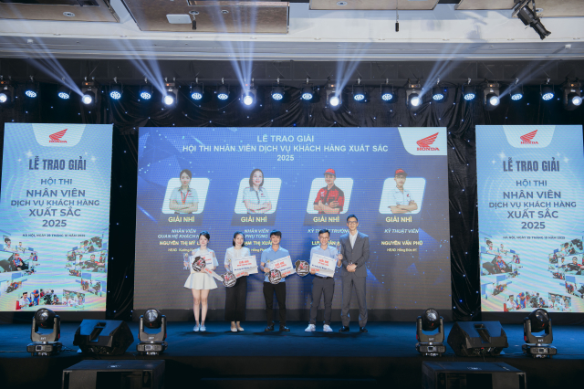 Honda Viet Nam to chuc hoi thi Nhan vien Dich vu khach hang xuat sac 2025 - 8
