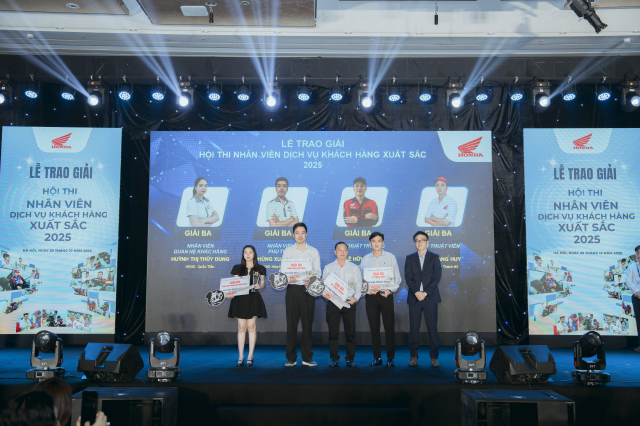 Honda Viet Nam to chuc hoi thi Nhan vien Dich vu khach hang xuat sac 2025 - 12