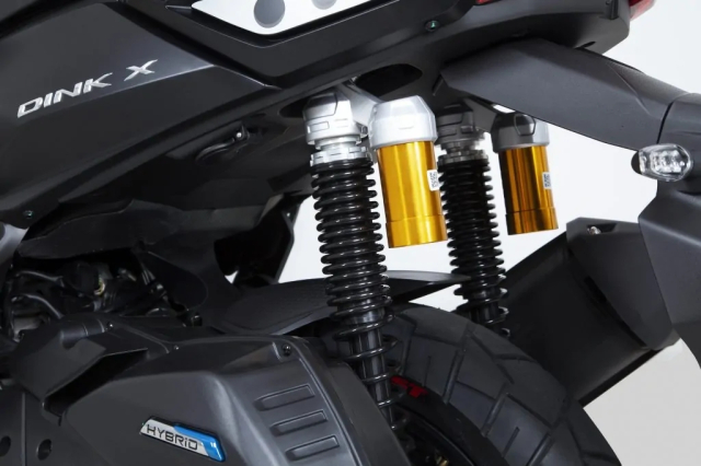 Kymco DinkX 125 tan binh xe ga da dia hinh voi ngoai hinh cuc gat vua do bo luc dia gia - 17