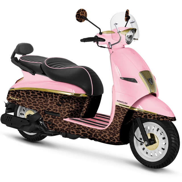 Peugeot Django Manoush Khi thoi trang buoc len hai banh co gi o ban dac biet khien ai cung to mo - 4