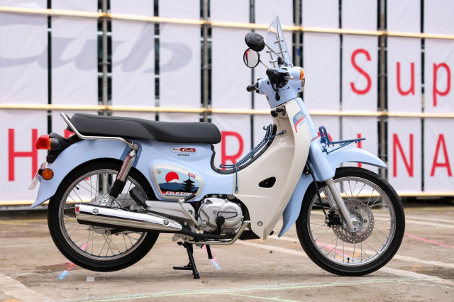 Super cub mang biểu tượng núi phú sĩ sắp cập bến thị trường việt nam với giá gần 120 triệu đồng - 2