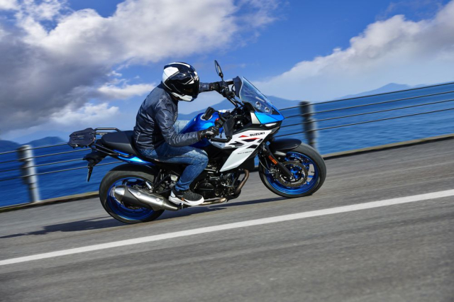 Suzuki SV7GX trinh lang Khi trai tim VTwin 650 song lai trong hinh hai moi - 8