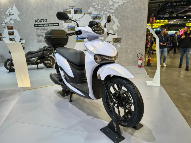 SYM BWT Phien ban de nho ten hon cua TPBW vua ra mat o EICMA nay co ca phanh ABS - 3