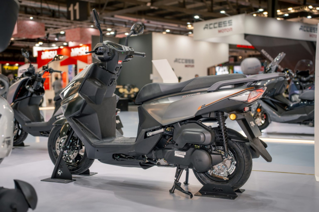 Sym echs 125 mẫu xe ga có cốp to như lead - đi 100 km chỉ với 19 lít xăng - 3