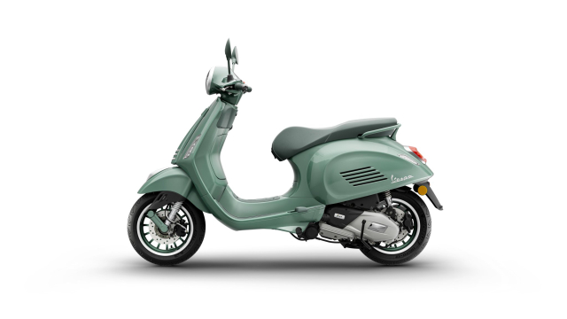 Vespa trinh lang Primavera 80th va GTS 80th day noi bat voi mau Verde Pastello dac biet - 7