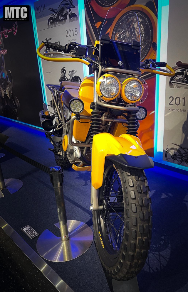 Yamaha TW250 RYUKU Tinh than SUV Bike tro lai gian di ma chat choi - 3