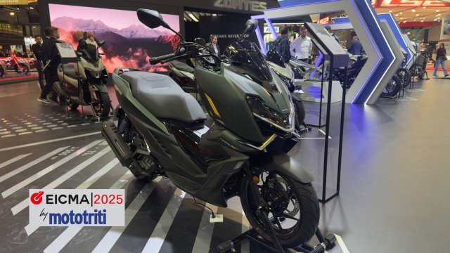 Zontes ZT125TX ra mat Mau xe tay ga 125cc dau tien dung khung nhom chat nhu xe mo to - 5